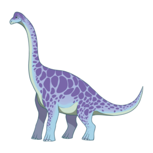 QRex Grafika - Brachiozaur - Dinozaur