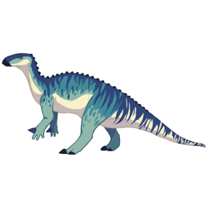 QRex Grafika - Iguanodon - Dinozaur