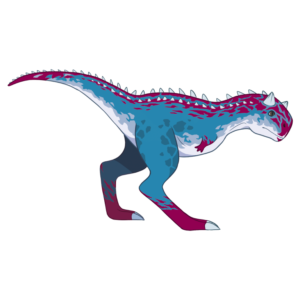 QRex Grafika - Karnotaur - Dinozaur