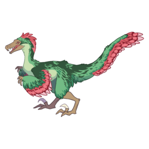 QRex Grafika - Welociraptor -Dinozaur